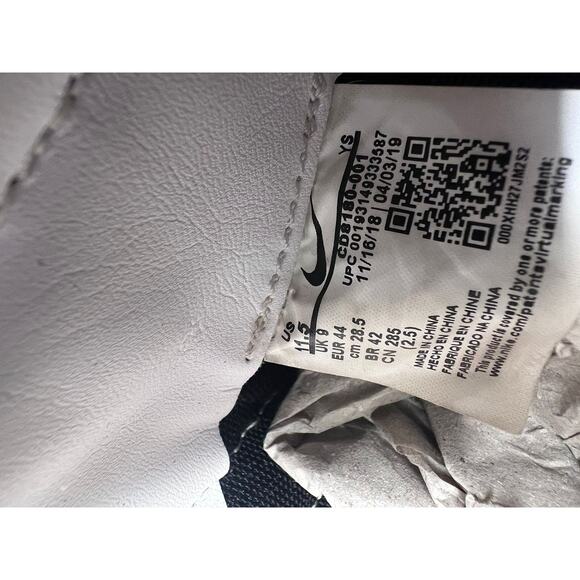 Nike Waffle Racer Shoes Womens Size 11.5 Off-White OW Fuchsia CD8180-001 *READ - Picture 10 of 14